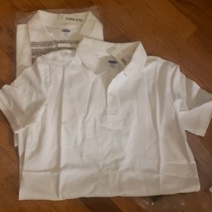 2 brand new boys Old Navy short sleeve polos